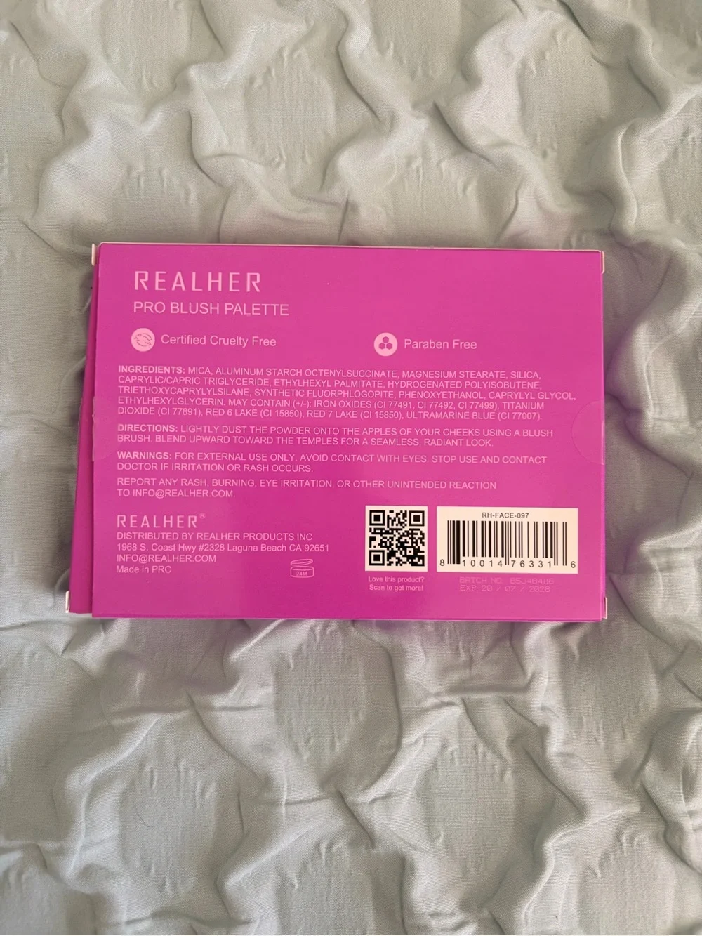 RealHer You Are Brilliant Pro Blush Palette